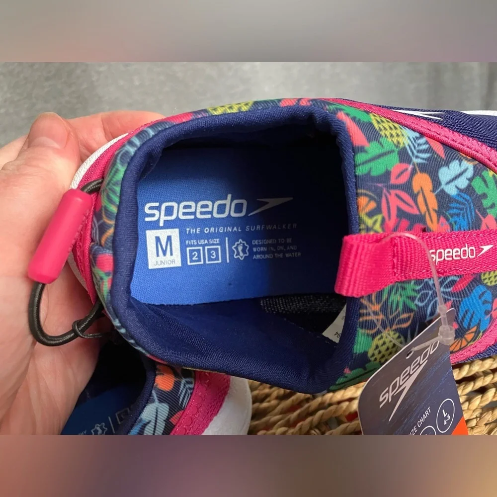 NWT - Speedo Kids' Water Shoes - Size Medium (2-3)